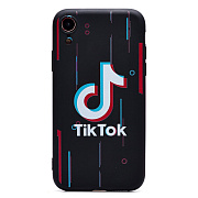 Чехол-накладка - SC220 для "Apple iPhone XR" (002) (black/red)