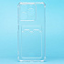 Чехол-накладка - SC276 с картхолдером для "Realme C61 4G Global" (transparent) (236994)