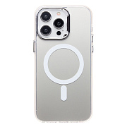 Чехол-накладка - SM025 SafeMag для "Apple iPhone 14 Pro Max" (white) (232099)