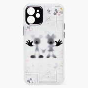 Чехол-накладка - SC232 для "Apple iPhone 12" (004) (white)