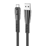 Кабель USB - micro USB Hoco U70 12W 120см 2,4A  (dark grey)