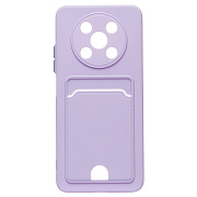 Чехол-накладка - SC315 с картхолдером для "Huawei nova Y90" (light violet) (214414)