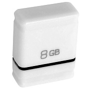 Флэш накопитель USB  8 Гб Qumo Nanodrive (white)