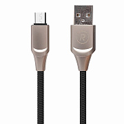 Кабель USB - micro USB RockBox RC-M02  100см 1,5A  (black)