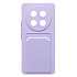 Чехол-накладка - SC337 с картхолдером для "Honor X9c" (light violet) (239131)