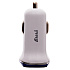 Адаптер Автомобильный Brera CAU2-3A 2USB/5V/3A (white/blue)