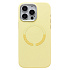Чехол-накладка - SM040 SafeMag для "Apple iPhone 15 Pro Max" (yellow) (245512)