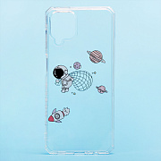 Чехол-накладка - SC231 для "Samsung SM-A125 Galaxy A12" (002) (прозрачный)