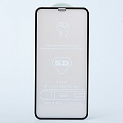 Защитное стекло Full Screen - 3D Flat для "Apple iPhone 11 Pro Max"(тех.уп.) (black)