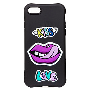 Чехол-накладка - SC210 для "Apple iPhone 7/iPhone 8/iPhone SE 2020" (005) (black)