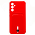Чехол-накладка - SC304 с картхолдером для "Samsung SM-A346 Galaxy A34" (red)
