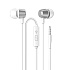 Проводные наушники с микрофоном внутриканальные SKYDOLPHIN SR20 Jack 3,5  (white)