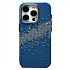 Чехол-накладка Luxo Creative PC  для "Apple iPhone 15 Pro" (135) (blue/green)