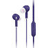 Проводные наушники с микрофоном внутриканальные Smart Buy SBH-105-VI Jack 3,5  (violet)
