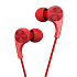 Проводные наушники с микрофоном внутриканальные Recci RM-569 Wired music Jack 3,5  (red)