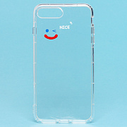 Чехол-накладка - SC196 для "Apple iPhone 7 Plus/iPhone 8 Plus" (001) (прозрачный)
