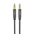 Кабель AUX (папа-папа) Hoco UPA19  100см   (black)