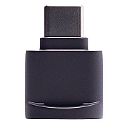 Адаптер - для чтения карт microSD, Type-C порт (black)