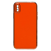 Чехол-накладка - SC301 для "Apple iPhone X/iPhone XS" (orange) (208176)