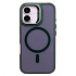 Чехол-накладка - SM026 SafeMag для "Apple iPhone 16" (dark green) (236456)