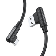 Кабель USB - Type-C Borofone BX58 Lucky  100см 3A  (black)
