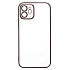 Чехол-накладка - PC073 с закрытой камерой для "Apple iPhone 12" (black) (213798)