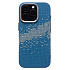 Чехол-накладка Luxo Creative PC  для "Apple iPhone 16 Pro" (135) (blue/green)