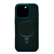 Чехол-накладка - SM088 SafeMag  для "Apple iPhone 16 Pro" (dark green) (236505)