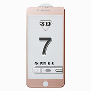 Защитное стекло Full Screen Activ 3D для "Apple iPhone 7 Plus/iPhone 8 Plus" (rose)