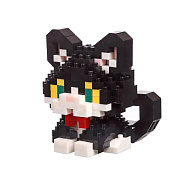 Конструктор - "Pet series" кошка (1) (black/white)