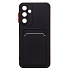 Чехол-накладка - SC337 с картхолдером для "Samsung Galaxy A16 5G" (black) (237556)