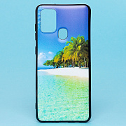 Чехол-накладка - SC185 для "Samsung SM-A217 Galaxy A21s" (008) (blue)