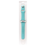 Ремешок - ApW Sport Band Apple Watch 38/40/41 mm силикон на кнопке (L) (mint)