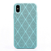 Чехол-накладка - SC119 для "Apple iPhone X/iPhone XS" (mint) ..