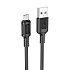 Кабель USB - micro USB Borofone BX111 Feliz 12W 100см 2,4A  (black)