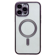 Чехол-накладка - SM027 SafeMag для "Apple iPhone 13 Pro Max" (dark violet)