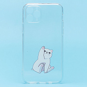 Чехол-накладка - SC270 для "Apple iPhone 11 Pro" (002) (прозрачный)