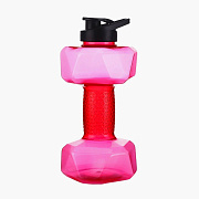 Бутылка для воды - BL-009 гантеля (red) 1500 ml