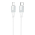 Кабель Type-C - Apple lightning Borofone BX101 Creator PD 27W 100см 3A  (white)