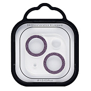 Защитное стекло для камеры - CG06 для "Apple iPhone 15/15 Plus" (purple)