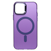 Чехол-накладка - SM025 SafeMag для "Apple iPhone 12/iPhone 12 Pro" (violet)