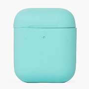 Чехол - Silicone case для кейса "Apple AirPods 2" (coast blue)