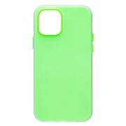 Чехол-накладка - SC346 для "Apple iPhone 12/iPhone 12 Pro" (green)