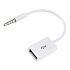 Переходник USB (м) - Jack 3,5 (п) RockBox (white)