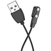 Кабель зарядки Hoco Y3/Y4 Smart watch 5W 100см 1A  (black)