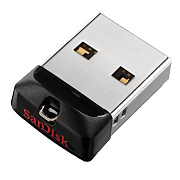 Флэш накопитель USB 16 Гб SanDisk Cruzer Fit (NEW) (black)