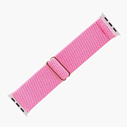 Ремешок - ApW монобраслет Apple Watch 38/40/41 mm нейлон (pink)