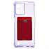 Чехол-накладка - SC276 с картхолдером для "OPPO realme C31" (violet)