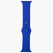 Ремешок - ApW Sport Band Apple Watch 42/44/45/49 mm силикон на кнопке (L) (blue)