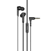 Проводные наушники с микрофоном внутриканальные Hoco M72 Jack 3,5  (black)